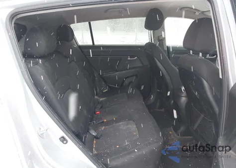 2012 Kia Sportage Lx из США, поврежденный, VIN KNDPB3A29C7222476